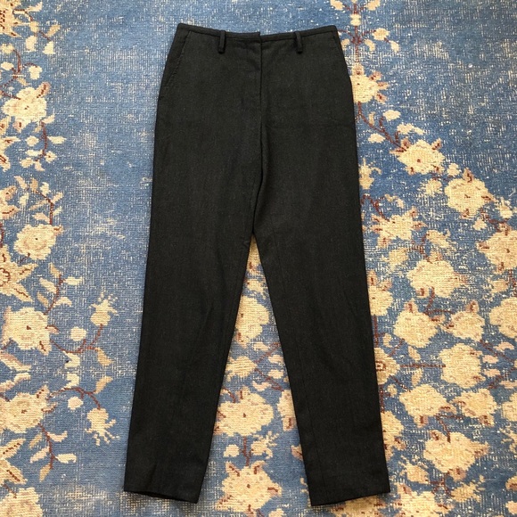 Lanvin Pants - Lavin Paris Wool Skinny Trousers 36